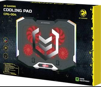 Охлаждающая подставка для ноутбука 2E Gaming 2E-CPG-004 Black (2E-CPG-004)