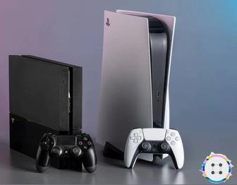 Аренда ПС5 ПС4 Прокат PS5 PS4 бесплатная доставка