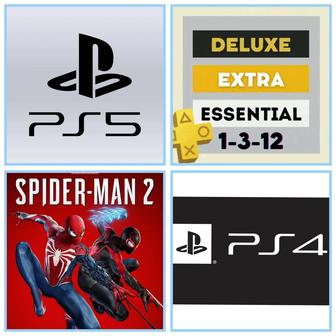 Продажа Подписки и игр на Sony PlayStation PS5 PS4