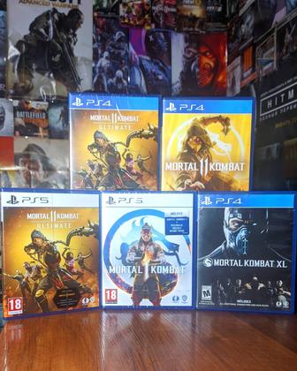 Сборник частей Mortal Kombat PS4-PS5