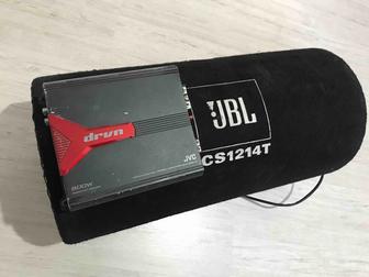 Продаются оригинальные сабвуфер JBL с усилителем JVC