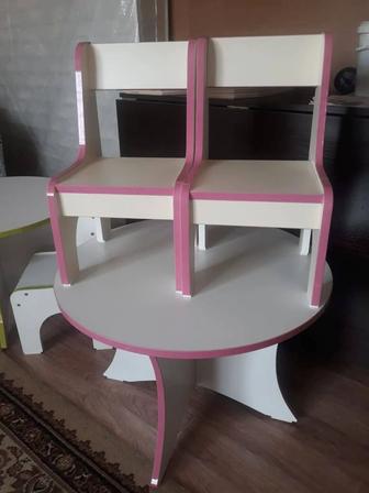 стол и стулья новый комплект Алматы
