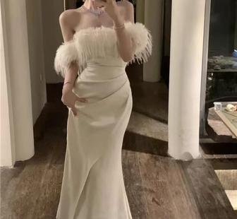 Вечернее платье Белая изысканность