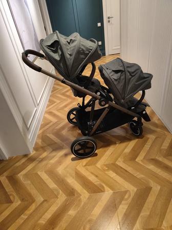 Коляска Cybex Gazelle s для двойни и погодок