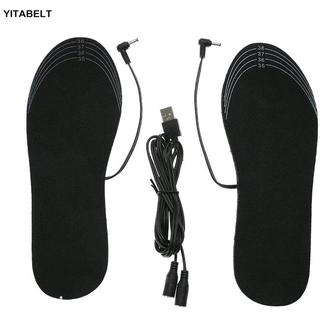 Электрические стельки с подогревом вставки носок утеплитель обуви