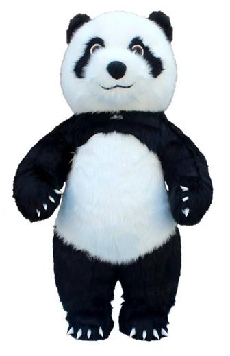 Продам новый надувной костюм Панда 2.6м.