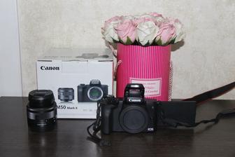 Беззеркальный фотоаппарат Canon M50 Mark ii. Объектив 15-45