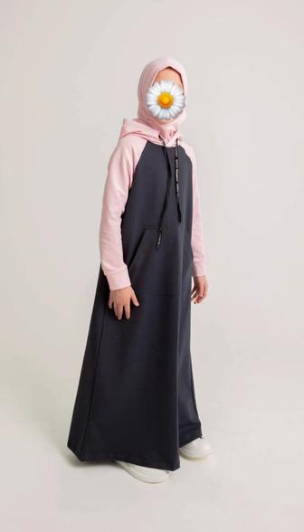 Хиджаб детский платье худи
