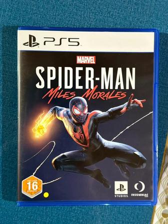 Диск ps 5 spider man