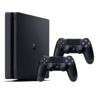 Игровая приставка Sony PlayStation 4 Slim 1TB геймпад UFC4 GTA5 FIF
