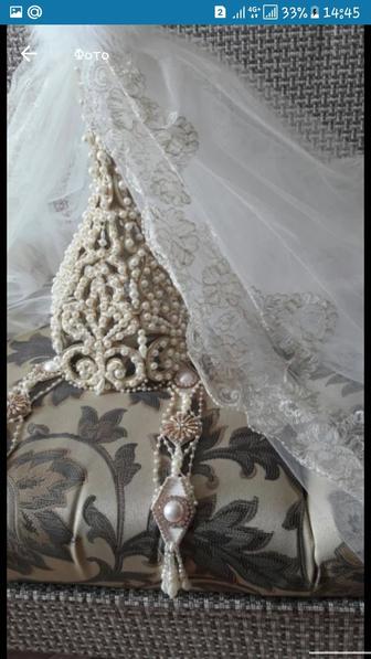 Продам свадебное платье в казахском стиле