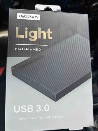 Внешний жесткий диск 1 TB , Hikvision Light T30, Black