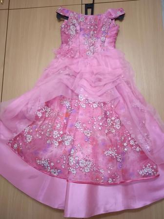 Платье бальное для девочки 8-10 лет