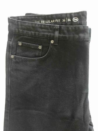 Продам мужские черные джинсы DENIM 36/34