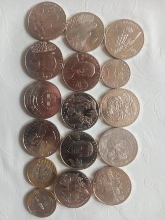 Продам коллекцию казахстанских юбилейных монет, все сразу