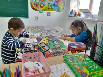Учебный центр обьявляет набор детей на курсПодготовка к школе! На 2 языках