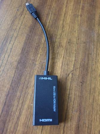 Микро usb 2.0 MHL к HDMI