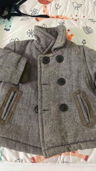 Детское пальто на мальчика 1 годик Турция