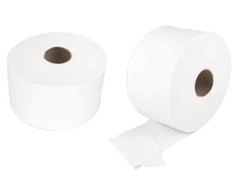 Туалетная бумага, Джамбо,150м,БЕЛАЯ, 2 слоя. 12 рул в упаковке.