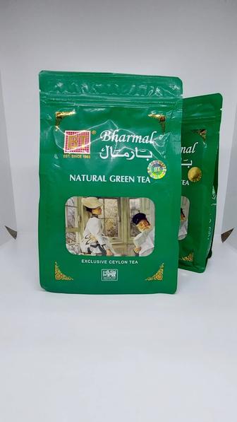 Bharmal Tea/Green tea/Зелёный байховый чай/Цейлон/250гр