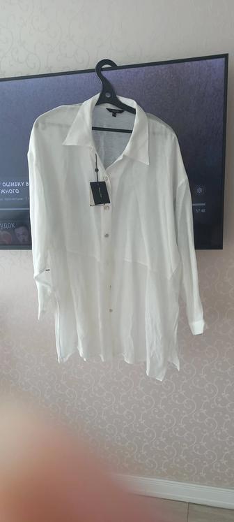 Рубашка белая женская Massimo Dutti, р-р М- L, новая