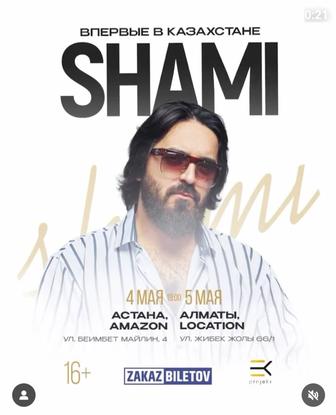 Продам билет на концерт Shami