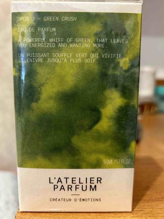 Духи LATELIER parfum green crush