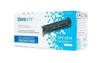 картридж лазерный для принтера EPS-531A синий