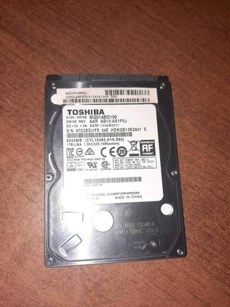 Жесткий диск 2.5 1000 гб Toshiba 2017