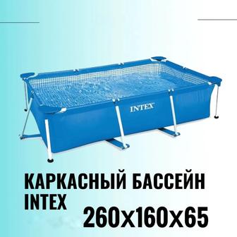 Продам новый каркасный бассейн Intex