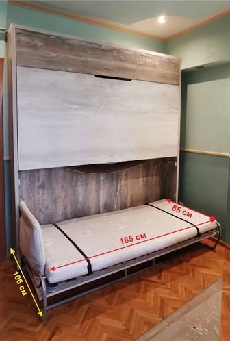 двухъярусная кровать - шкаф - трансформер