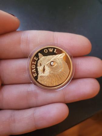 Монета коллекционная, из золота