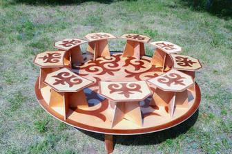 Казахский круглый стол. Жер стол