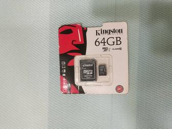 Карта памяти 64Гб. Micro SD