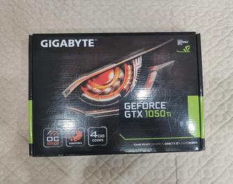 Видеокарта Gigabyte Nvidia GeForce GTX 1050 Ti 4Gb OС (DVIHDMIDP)(GV-N105