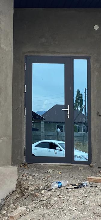 Алюминивые двери окна делаем