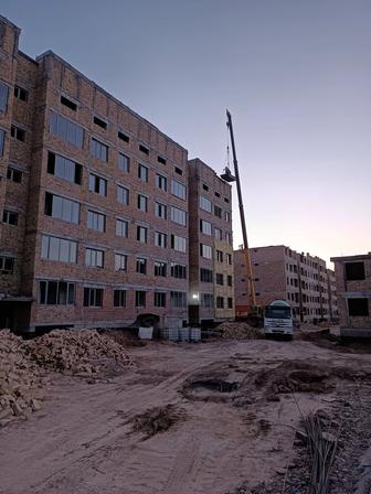 Бригада строителей из Узбекистана бетон фундамент клатка шкатулка стяжка