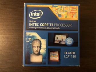 Процессор Intel Core i3-4160 (C2/T4, 3M Cache, 3.6GHz) LGA1150 OEM