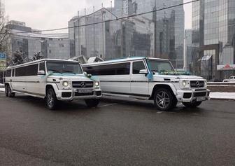 Прокат лимузинов в Алматы свадебные кортежи