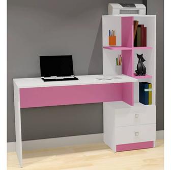 Детский стол, 139x55x138 см,розовый
