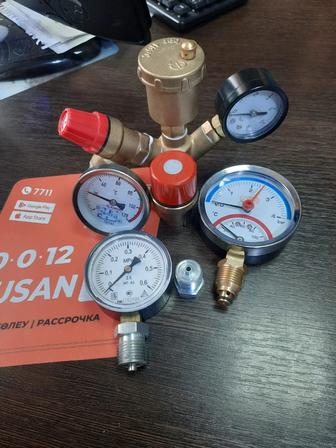 термометр (термоманометр) котла отопления