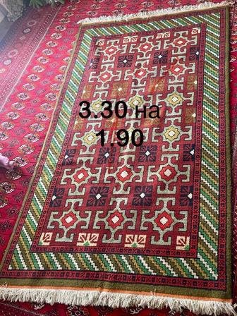 Туркменский ковёр ручной работы