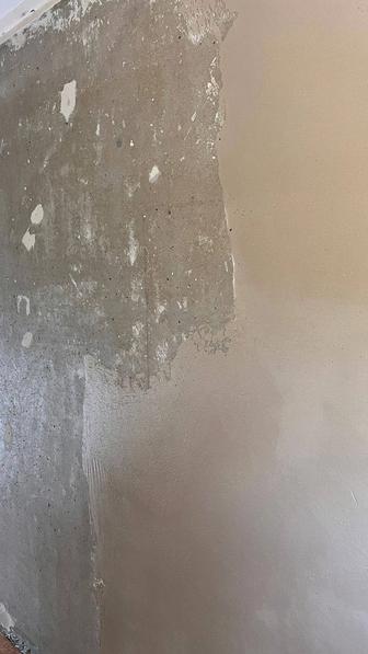 Шлифовка бетонных стен с пылеудалением