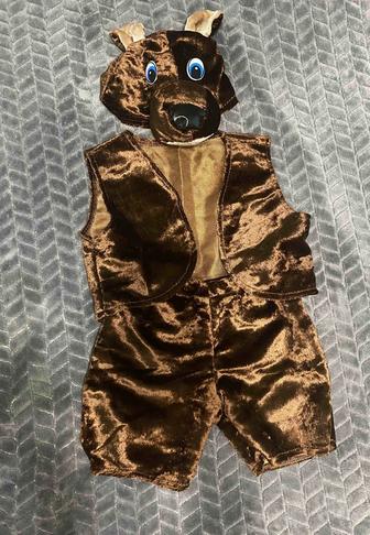 Новогодний костюм медведя на мальчика