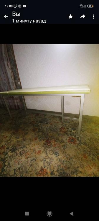 Продам массажный стол ( выдержка от 120 - 150 кг металл ( толстый сварка )