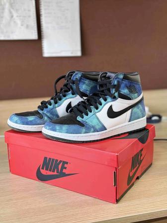 Оригинальные кроссовки Nike Air Jordan 1 Tie-dye