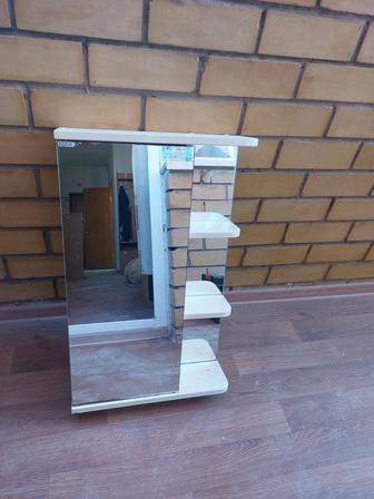Шкафчик с зеркалом зеркало в ванную