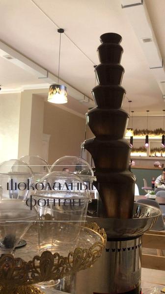 Шоколадный фонтан, шоколадный фуршет