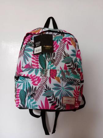 Продаю новый рюкзак для ноутбука 15.6 NEO NEB-022, White Leaf, полиэстер