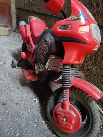 Детский мотоцикл без зарядного устройства